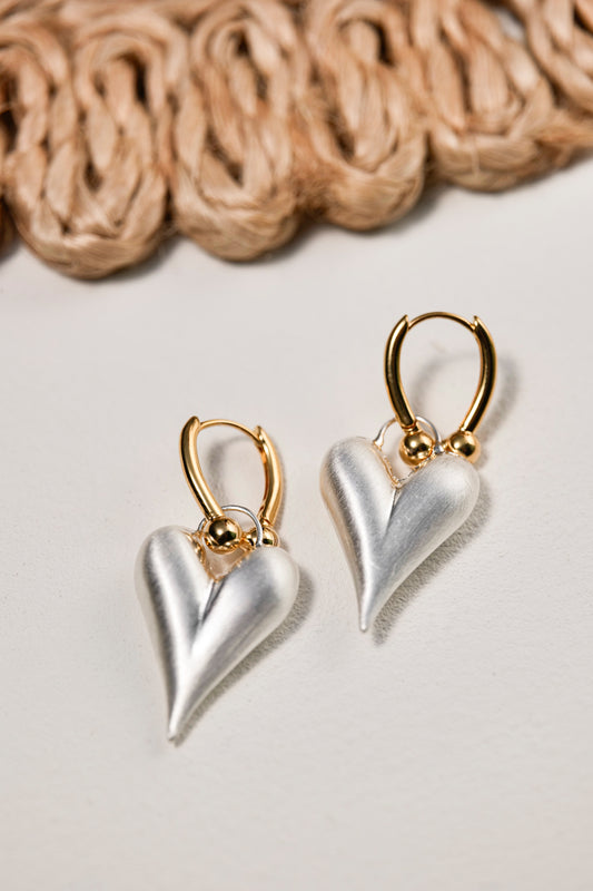 SILVER HEART HOOPS