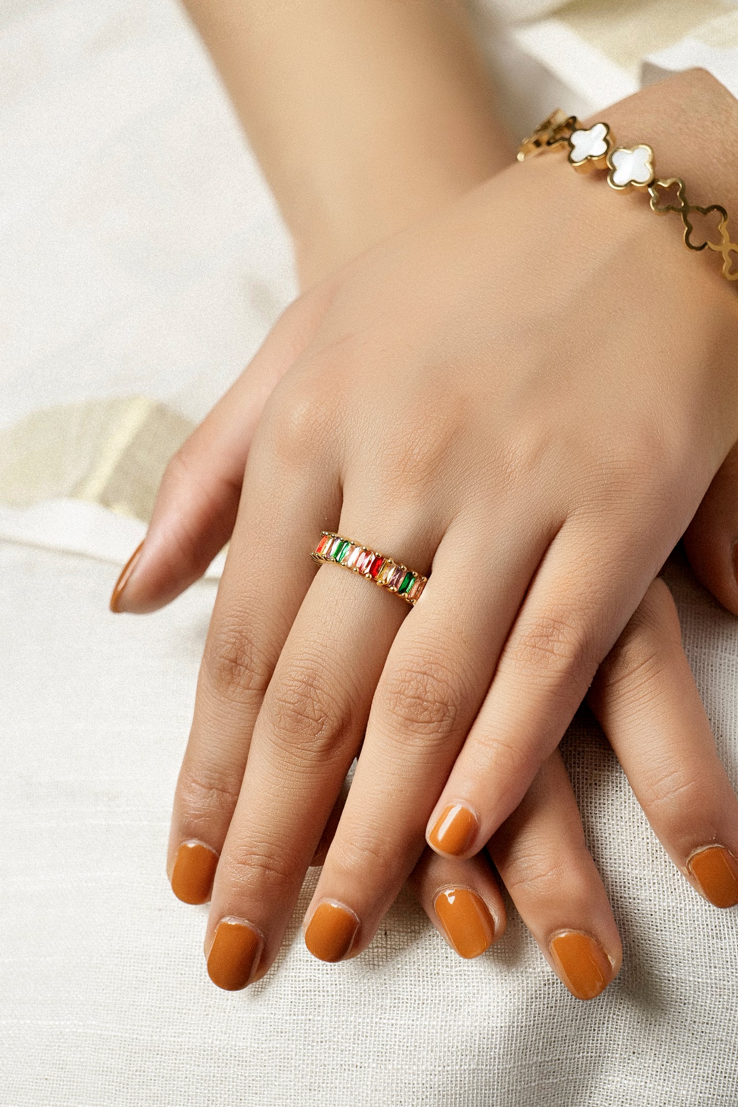 RAINBOW GOLD RING