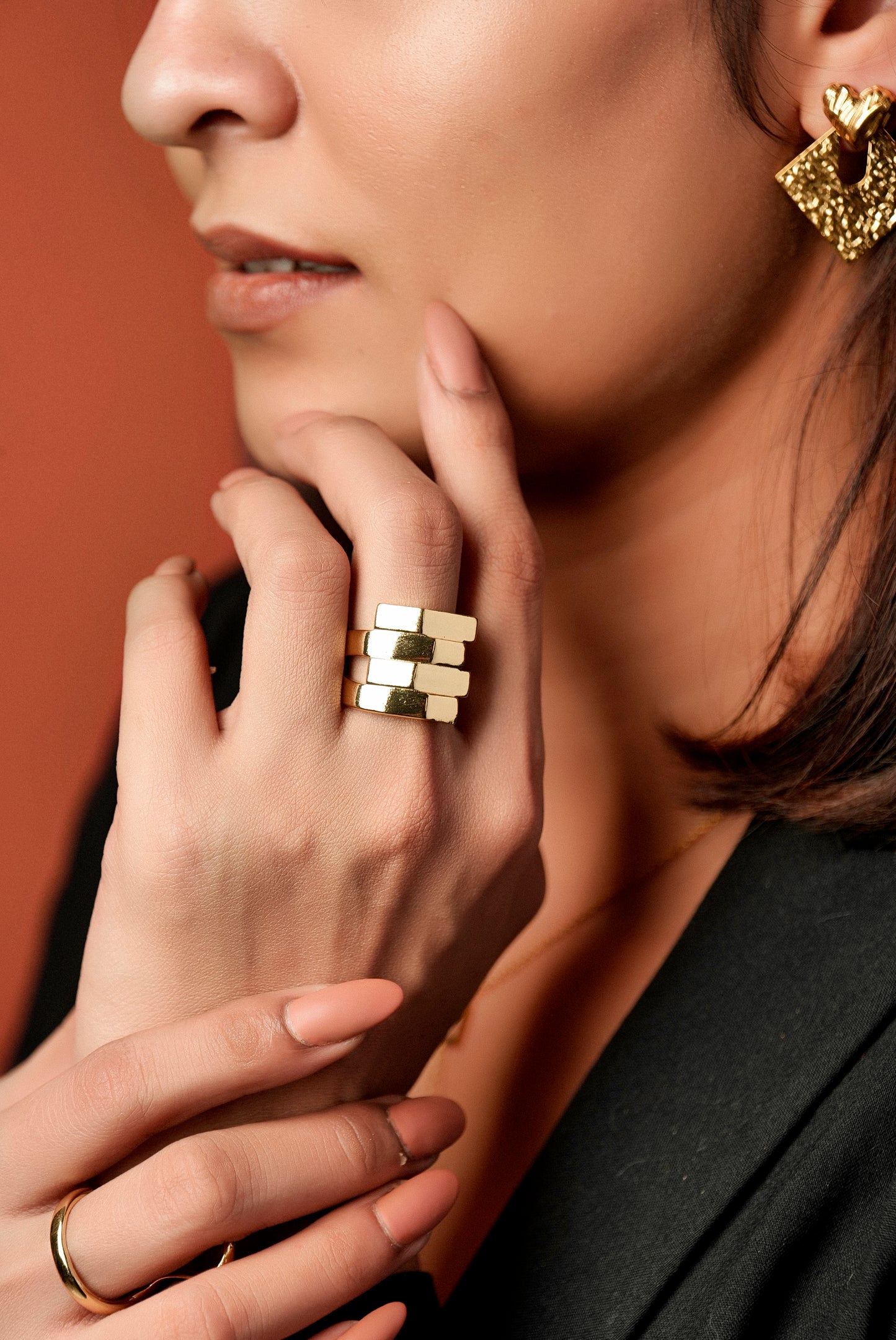 BLOCK LINK RING