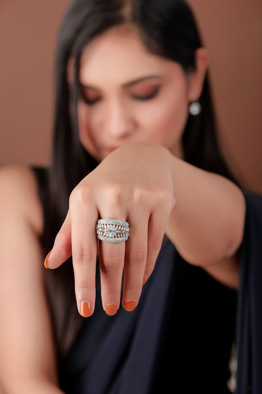 IMPERIAL GRACE ADJUSTABLE RING