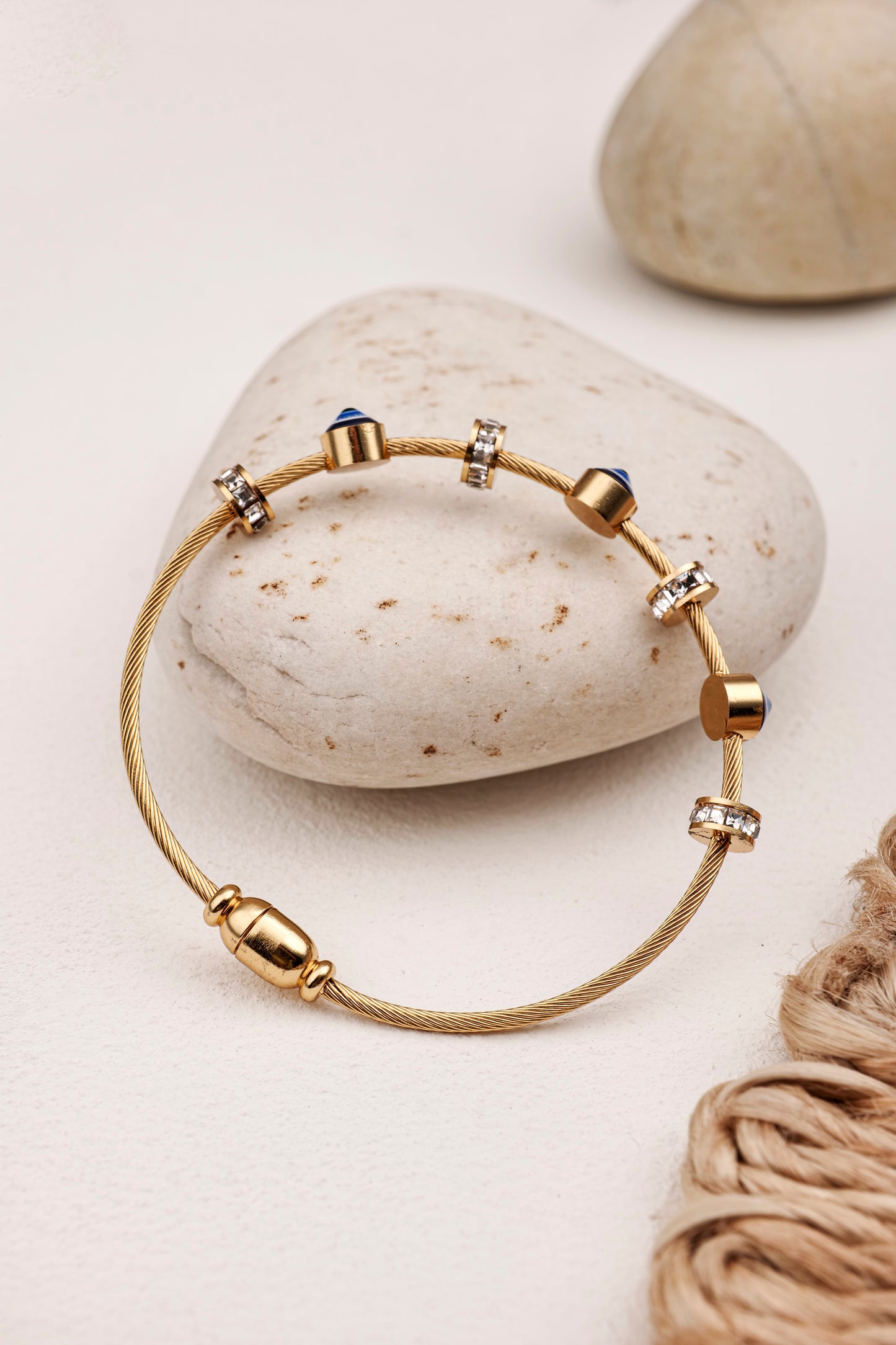 EVIL EYE CHARM BRACELET