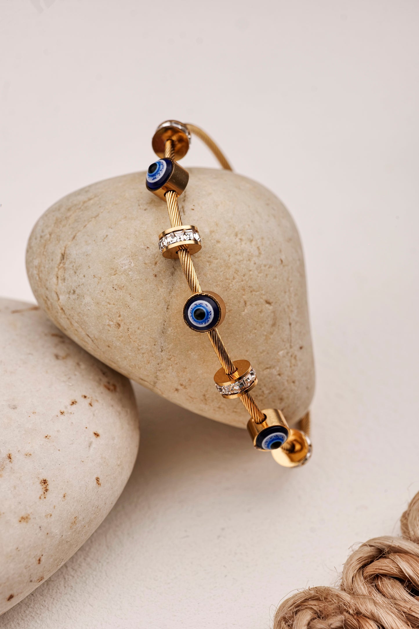 EVIL EYE CHARM BRACELET
