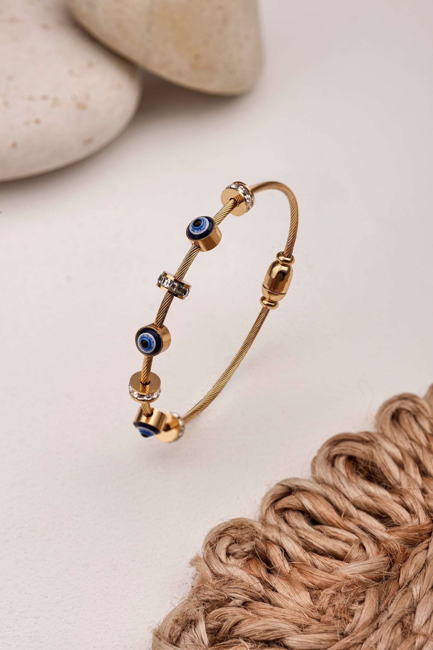 EVIL EYE CHARM BRACELET