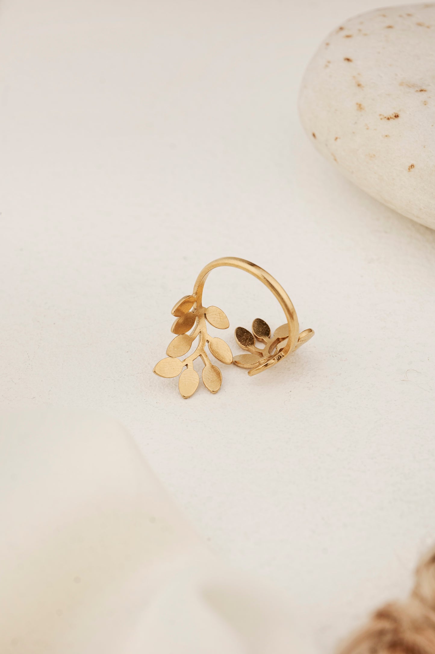 GOLD LEAF RING