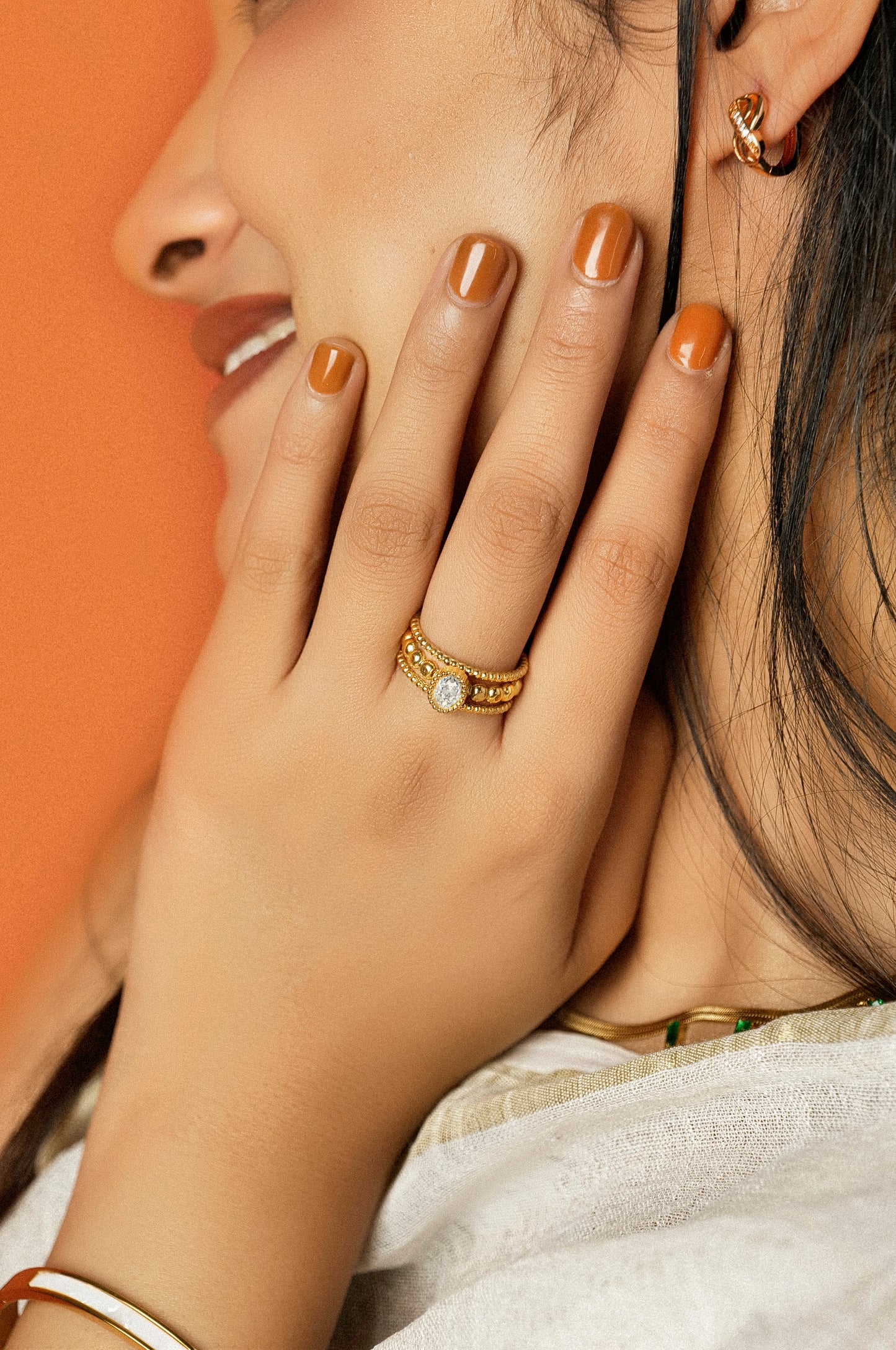MARQUISE BEAD RING