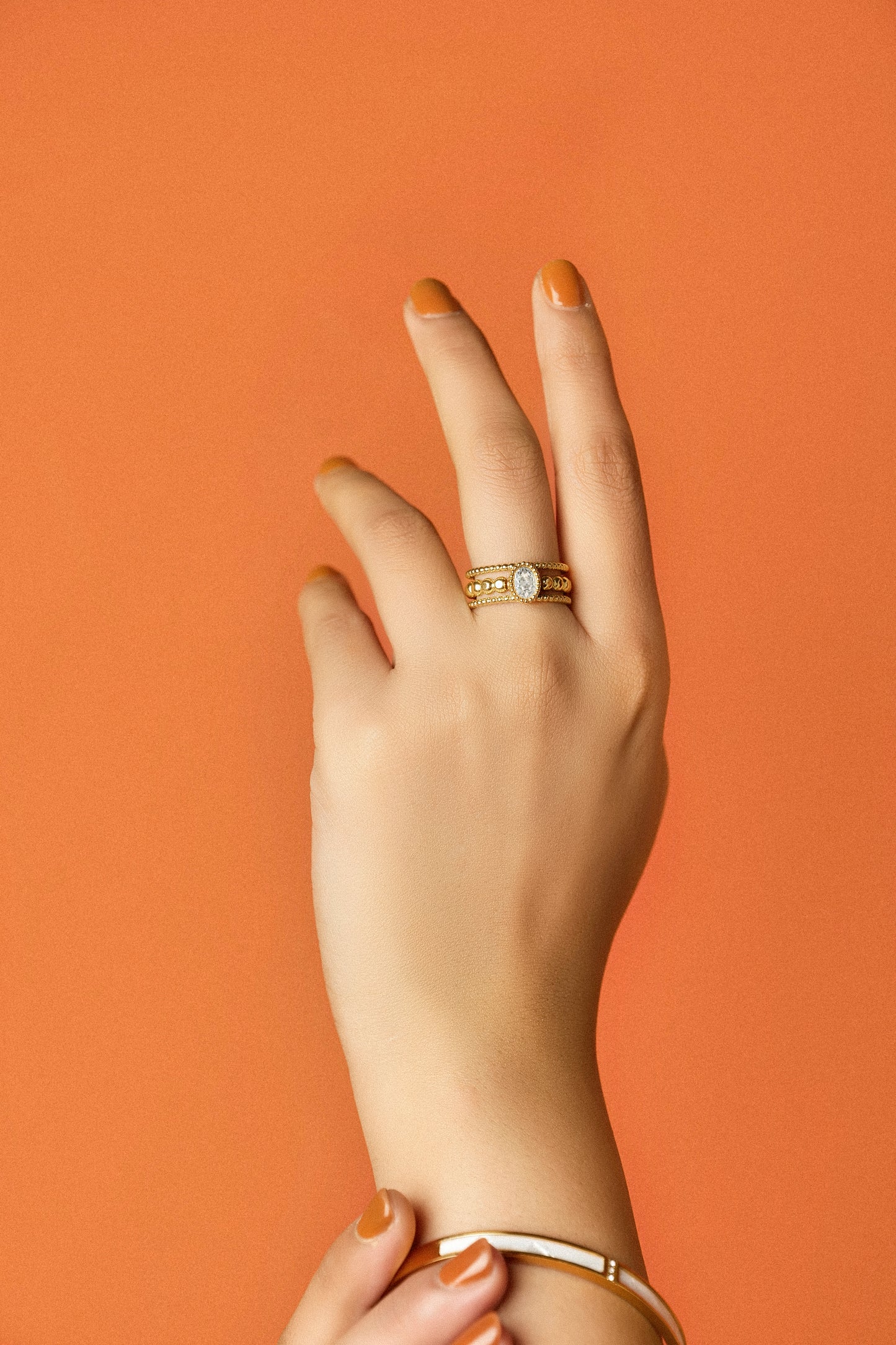 MARQUISE BEAD RING