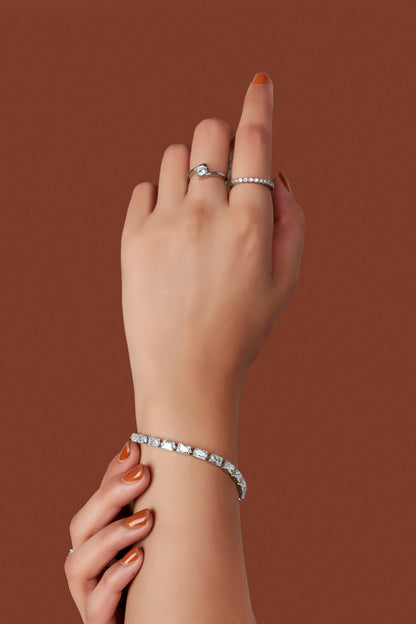 EMERALD TENNIS BRACELET
