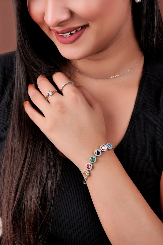 GEM HALO BRACELET