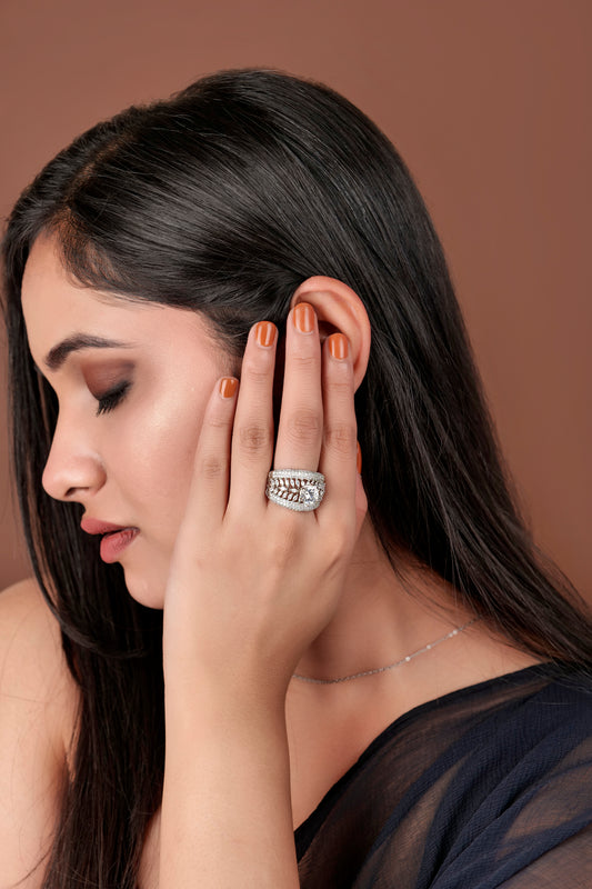IMPERIAL GRACE ADJUSTABLE RING