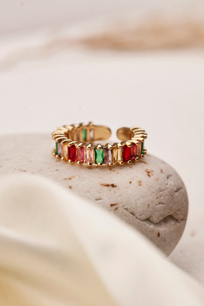 RAINBOW GOLD RING