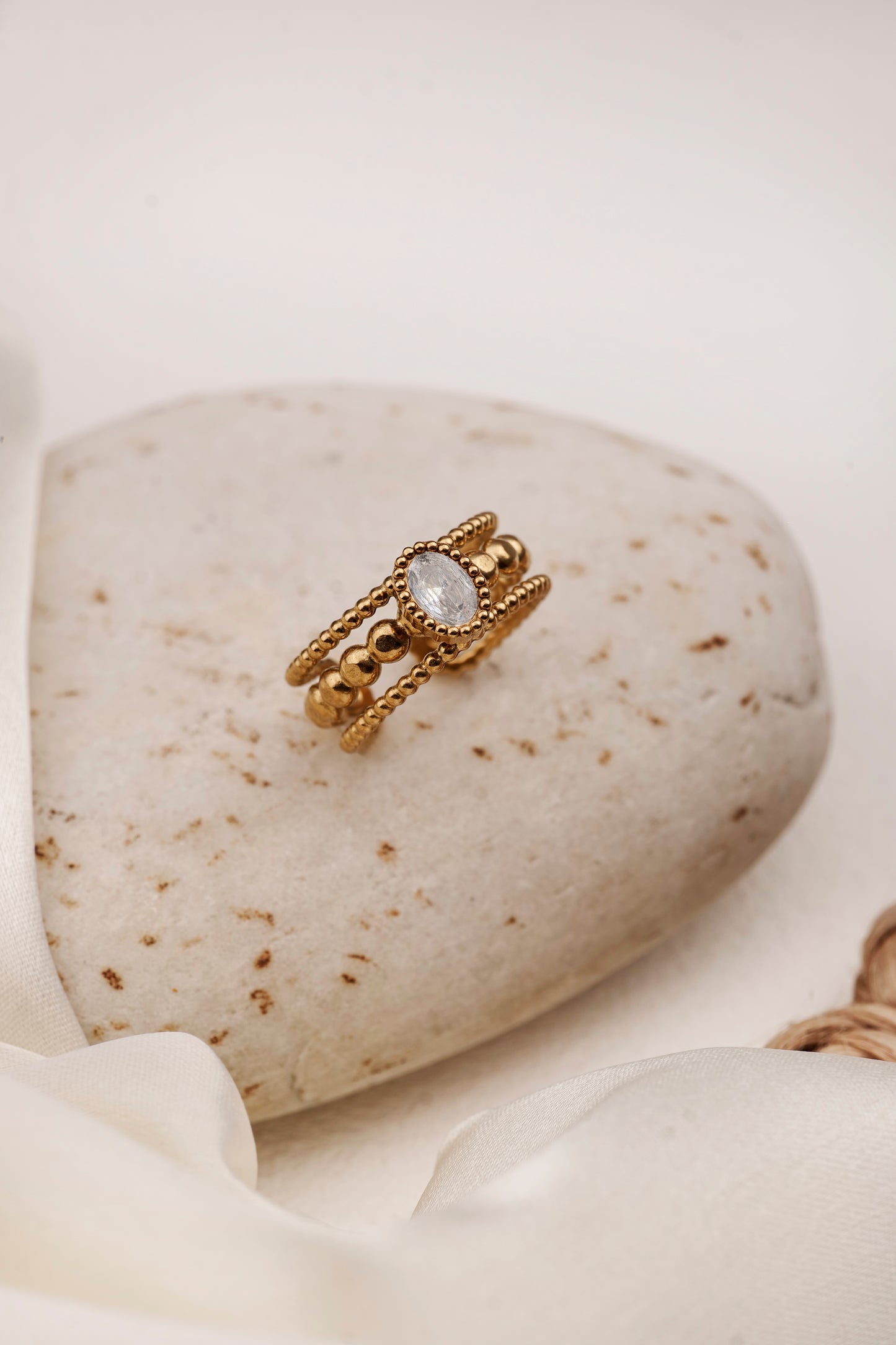 MARQUISE BEAD RING