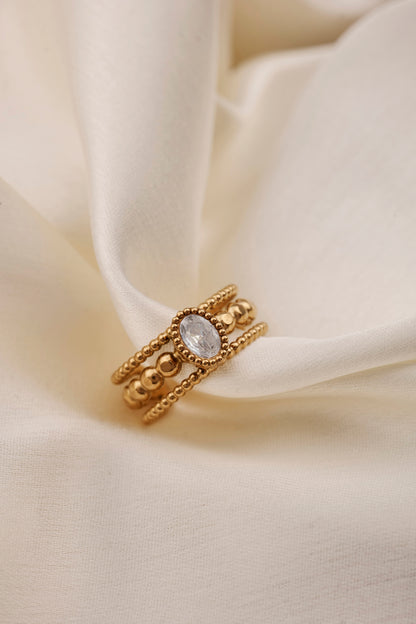 MARQUISE BEAD RING