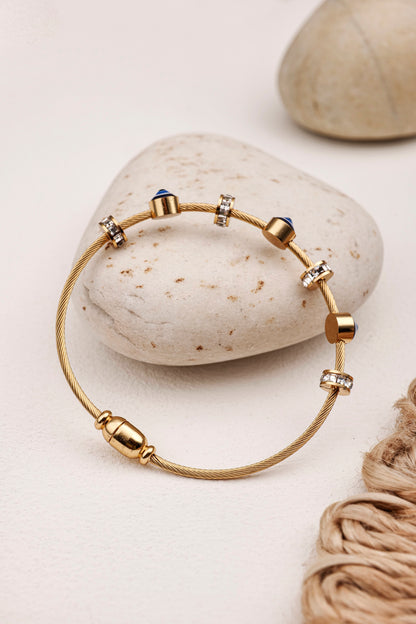 EVIL EYE CHARM BRACELET