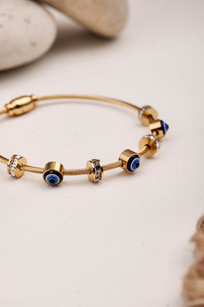 EVIL EYE CHARM BRACELET