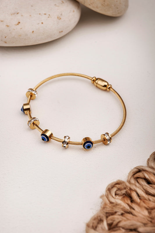 EVIL EYE CHARM BRACELET