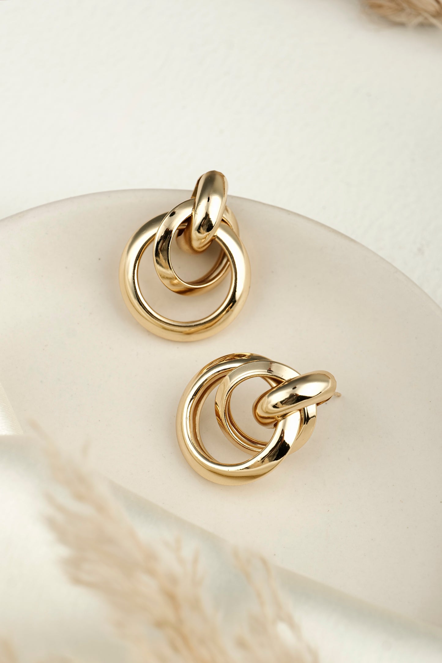 GOLDEN ETERNAL HOOPS
