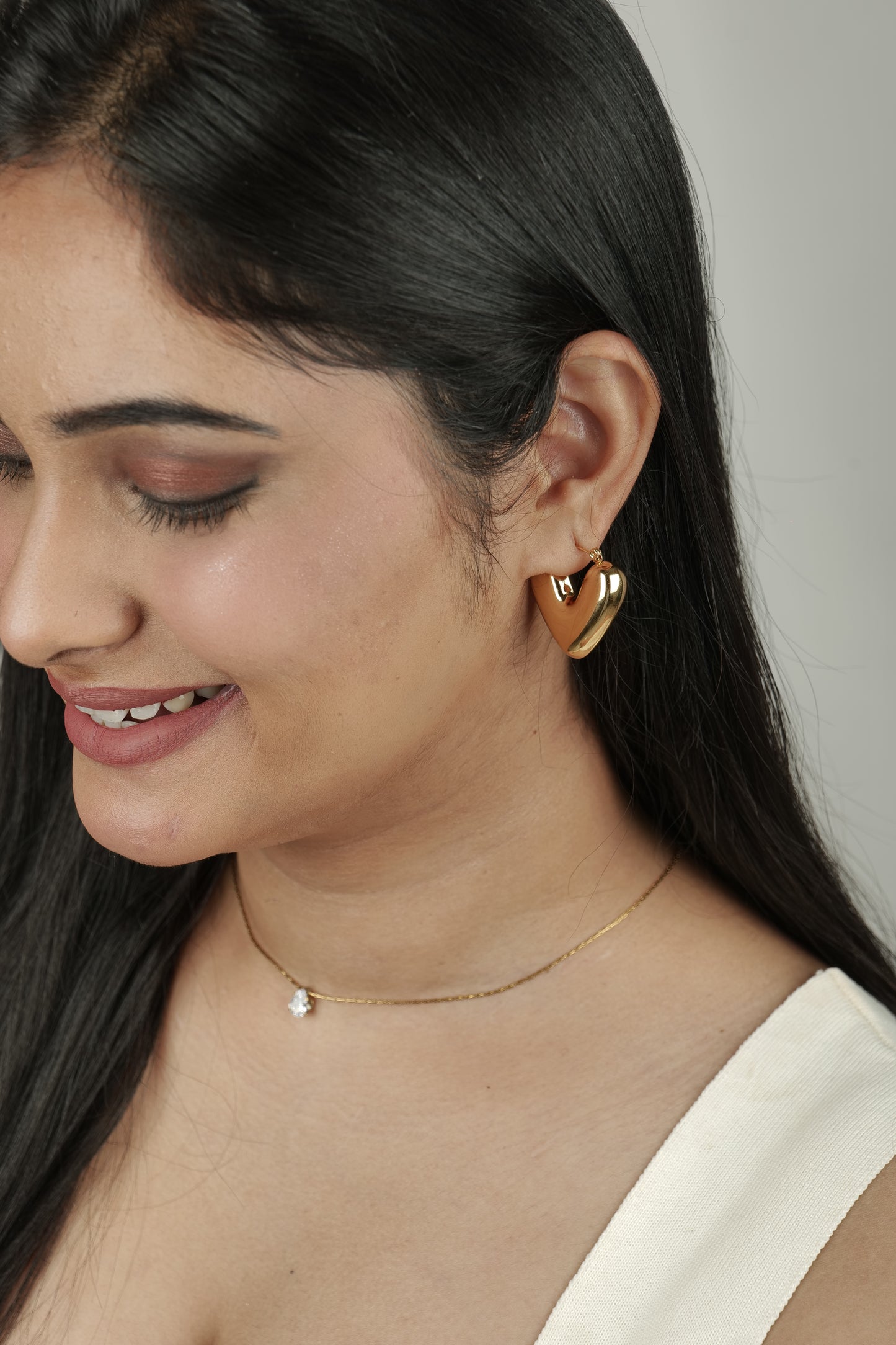 GOLDEN HEART EVERYDAY HOOPS