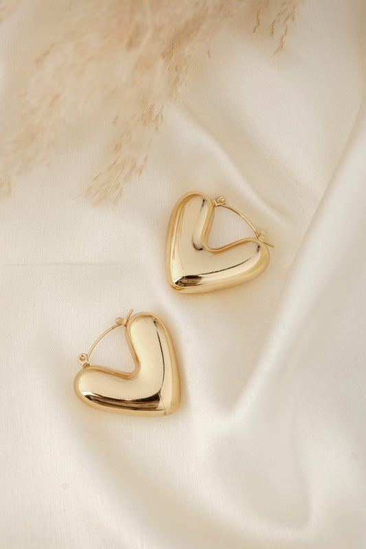 GOLDEN HEART EVERYDAY HOOPS