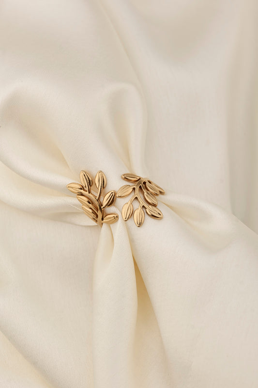 GOLD LEAF RING