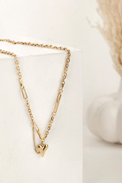CHUNKY HEART CHAIN